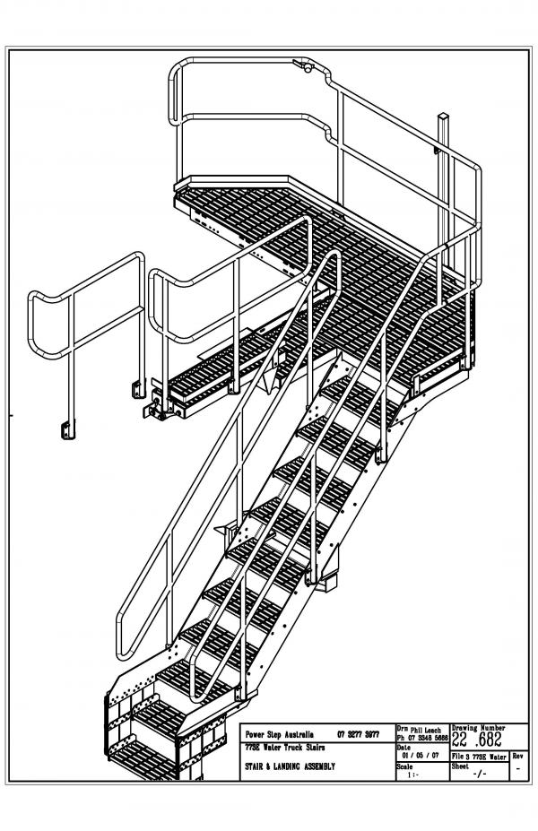 Fixed Stair Assembly